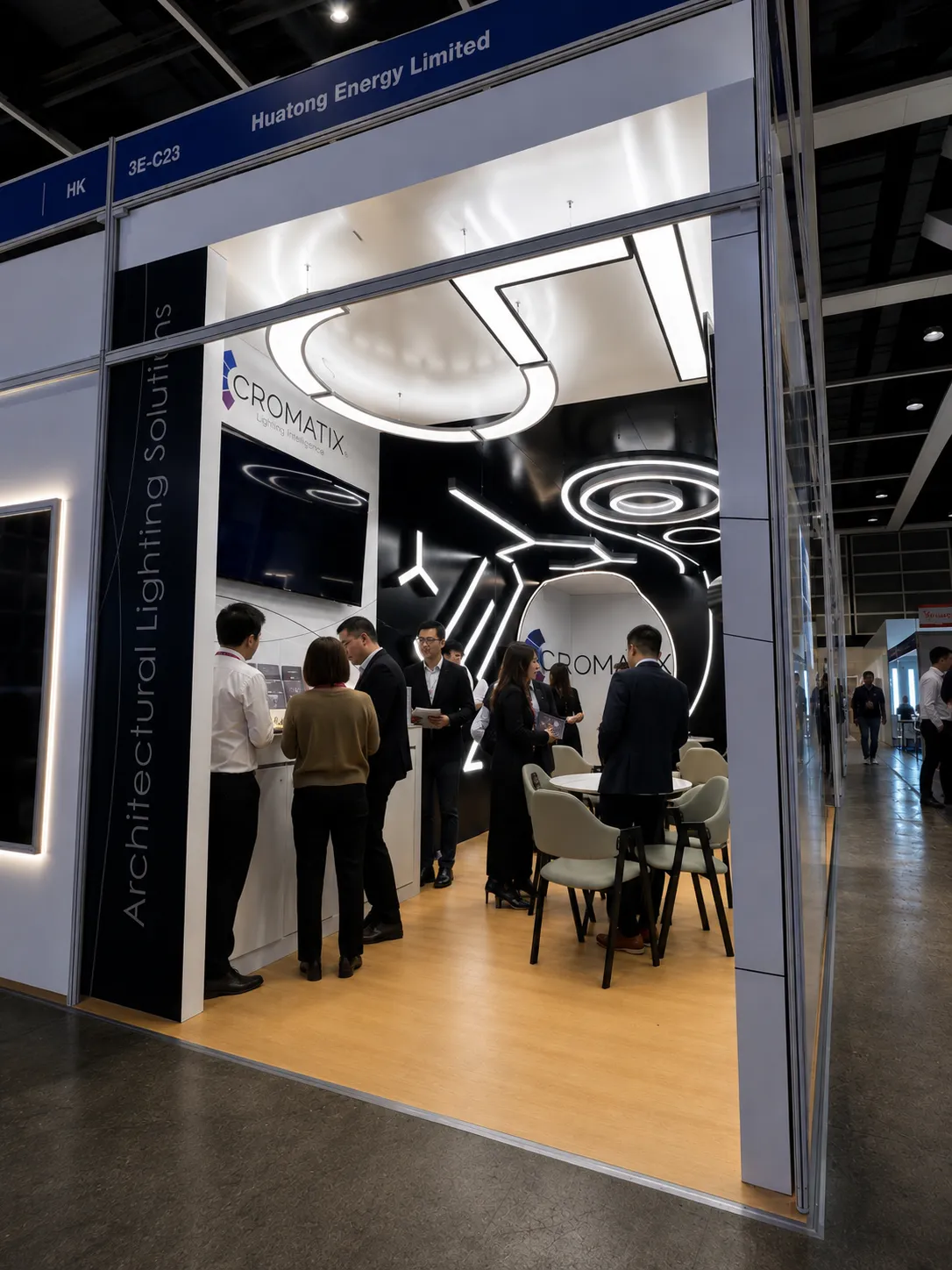 Specifier meeting inside the CROMATIX stand