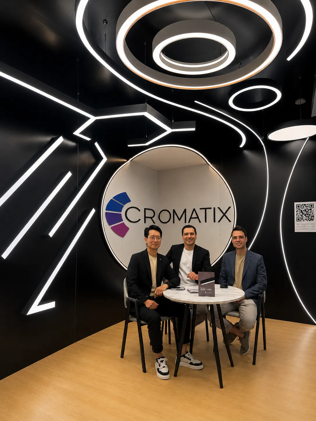 CROMATIX team at the Hong Kong International Lighting Fair 2025